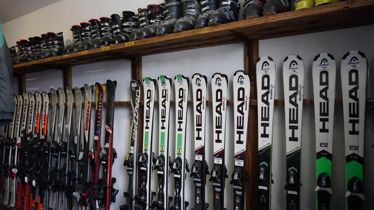 ホテル Alpenhof Pansion スラブスク エクステリア 写真