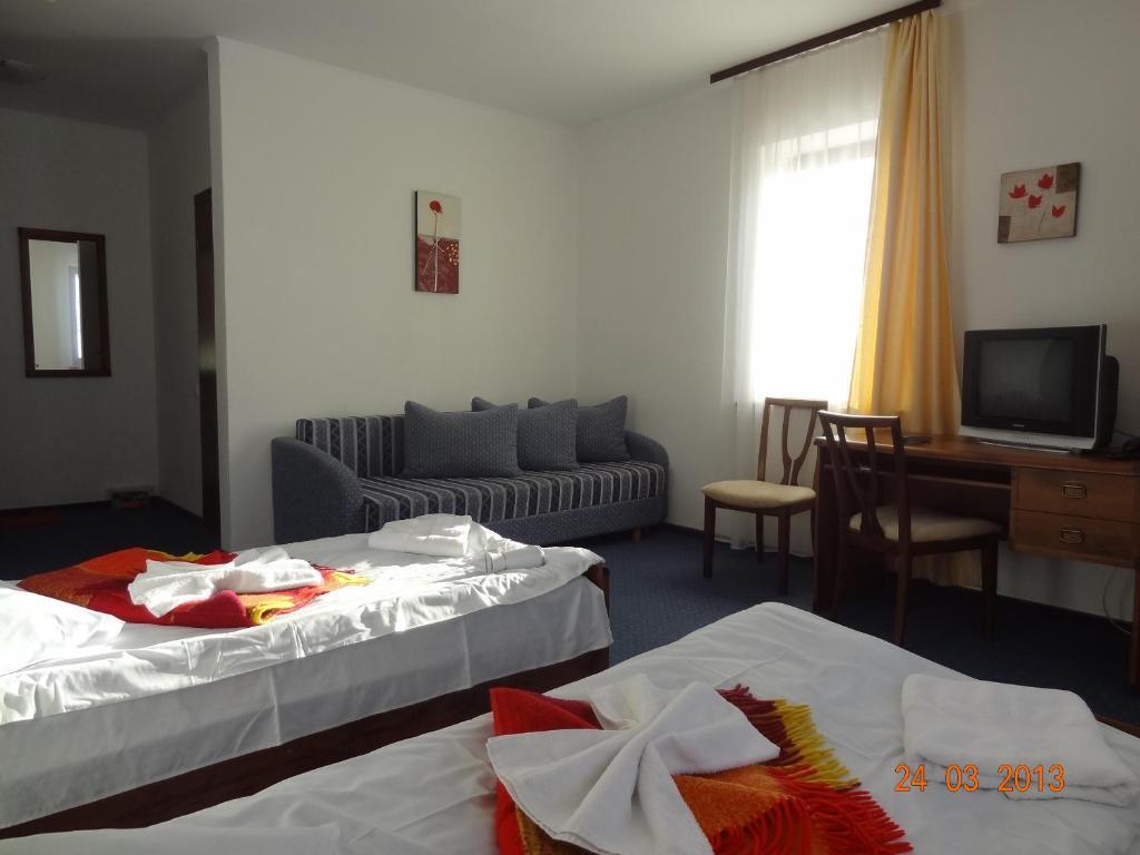 ホテル Alpenhof Pansion スラブスク 部屋 写真