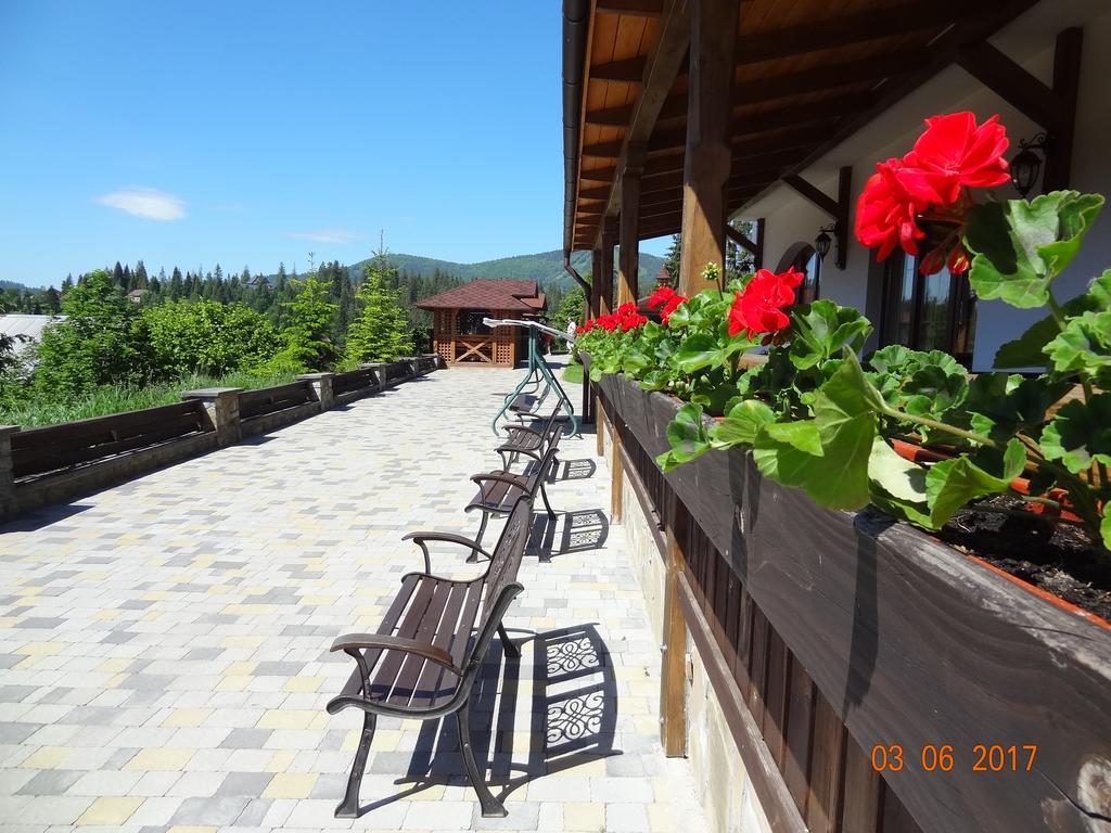 ホテル Alpenhof Pansion スラブスク エクステリア 写真